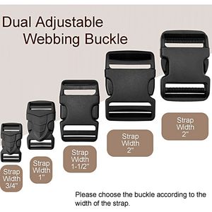 Hebilla <span class=keywords><strong>de</strong></span> Liberación Rápida para Casco, Hebilla <span class=keywords><strong>de</strong></span> Plástico, Correa <span class=keywords><strong>de</strong></span> Cuero Ajustable Personalizada para Hombro, Hebilla para Correa <span class=keywords><strong>de</strong></span> Bolso <span class=keywords><strong>de</strong></span> <span class=keywords><strong>Mujer</strong></span> - Product Image 4