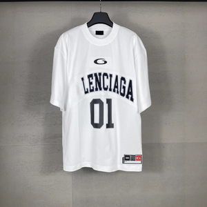 Maglia da basket Paris New <span class=keywords><strong>B</strong></span> Brand Co-branded 01 in cotone, ricamata e stampata, casual, ampia, senza colletto - Product Image 5