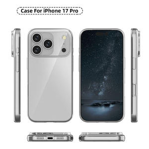 Coque arrière transparente et fine anti-rayures pour iPhone 17 Pro Max – Étui de protection transparent pour téléphone <span class=keywords><strong>portable</strong></span> - Product Image 2
