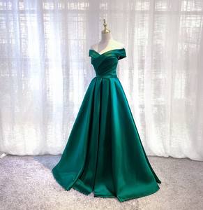 Robe de <span class=keywords><strong>Soir</strong></span>ée en Satin Une Épaule, Coupe Ajustée, pour Gala de Célébrité, Mariage, Banquet, Réunion Annuelle ou Scène - Product Image 4