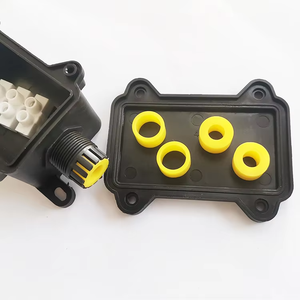 Dây ngoài trời chiếu sáng chéo cáp điện nhựa IP68 không thấm nước mini Hộp nối - Product Image 4