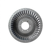 Pièces de moteur de niche : Ventilateur en aluminium 280*118 et joint d'accouplement ZBW250G pour centre d'usinage KDT