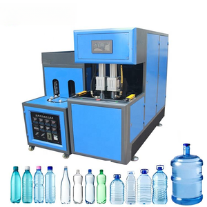 เครื่องเป่าขวดพลาสติก PET กึ่งอัตโนมัติ Dassaw พร้อม PLC และมอเตอร์ ขนาด 1 ลิตร/3 ลิตร ผลิตภาพสูง 380V/50HZ สำหรับใช้ในอุตสาหกรรม  ลดราคาพิเศษ - Product Image 1