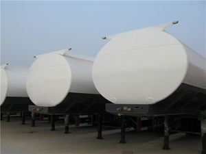 Camión Cisterna de Transporte de GLP de Acero Inoxidable Usado, 3 Ejes, 56.1-58 CBM, 21-30T, Transmisión Automática, 12R22.5 - Product Image 4