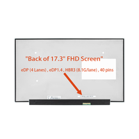 Écran LCD IPS NE173FHM-NZ6 100% SRGB pour ordinateur portable FX707Z, utilisation sur ordinateur de bureau, neuf