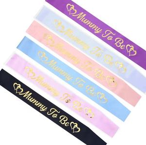 Ceinture en Satin pour maman Be, 32 pièces, bleu, rose, pour Baby Shower, décoration de révélation de sexe, fête de <span class=keywords><strong>grossesse</strong></span>, publicité, fournitures cadeaux - Product Image 2