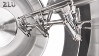 Machine de revêtement de film alimentaire haute efficacité BG-150 pour comprimés de bonbons, contrôle PLC, chauffage et revêtement