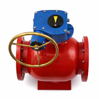 Válvula de Ventilación Manual de Corte de Gas con Conexión Bridada y Estructura de Control, Soporte OEM