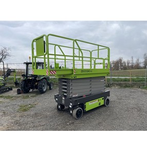 Plateforme élévatrice à ciseaux hydraulique électrique ZS1212AC-Li 13,8 m 350 kg avec batterie au lithium et performances de travail élevées - Product Image 2