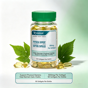 Cápsulas de Hierba de Cabra en Celo Extra Suaves 800mg 90 Unidades, Suplemento Herbal Vegetariano de Alta Fibra para Hombres, Ayuda a Mantener la Energía Física - Product Image 3