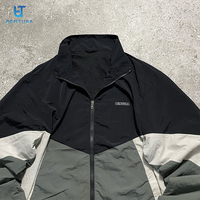 BENTURA coupe-vent personnalisé hommes Patchwork couleur à manches longues noir fermeture éclair hiver randonnée manteau mâle poche chasse vestes
