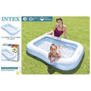 Piscina Inflable Rectangular para Bebés de 166X100X25CM -90 L - Product Image 1