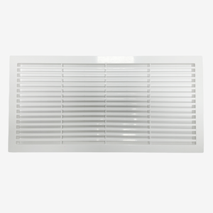 Système CVC Grille en plastique ABS 600*300 plafond intégré boucle en aluminium couvercle d'évent de climatisation - Product Image 2