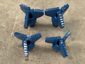 Three Blades Steps PDC Drag Bit With Tungsten Carbide <strong>Thread</strong> 3 1/2''' Api Reg Diameter 9" - Product Image 6