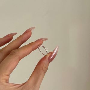 Dylam Charm Fashion Jewelry Manufacturer <b>Sterling</b> <b>Silver</b> Colorful 5A Cubic Zirconia Open <b>Adjustable</b> Rainbow <b>Rings</b> for Women - Product Image 4