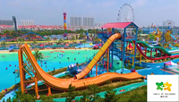Commercial paradis aquatique activités plein air jouets d'eau glissières à guangzhou