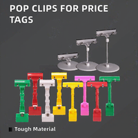 Clips en polypropylène Porte-étiquettes pour vêtements, usage domestique, aliments, boissons
