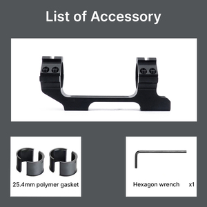 ขาตั้งกล้องแบบ Cantilever ขนาด 20 มม. ยี่ห้อ BANGBANG สำหรับท่อขนาด 30 มม./1 นิ้ว พร้อมความสูงตรงกลาง 1.4 นิ้ว - Product Image 5