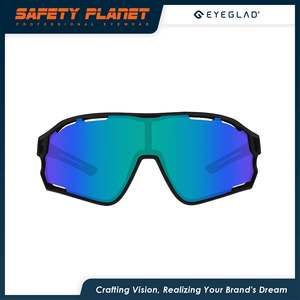 Gafas de Sol de alta calidad, gafas de sol con logotipo personalizado, lentes grandes, gafas de sol polarizadas para bicicleta a la venta - Product Image 2