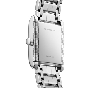 Montres personnalisées ODM OEM HANNAH MARTIN, marque privée, montres pour femmes, fines, avec diamants, acier inoxydable, cadran carré, montre-bracelet à quartz pour femmes - Product Image 3