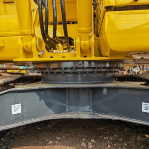 Excavadora de cadenas Komatsu PC120-6, excavadora hidráulica amarilla, equipo pesado, maquinaria de construcción - Product Image 2