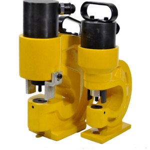 Prensa Hidráulica Manual para Perforar Orificios Redondos en Tubos Metálicos, Máquina Perforadora para Uso Industrial - Product Image 1
