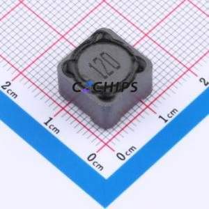 Inductor de Potencia XRRH127-120M SMD-2, 12x12mm (Inductancia: 12uH) (Precisión: 20%) (Corriente Nominal: 4.9A) - Product Image 1