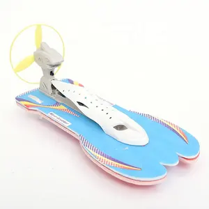 Aamphibious vehicle diy assembly foam science educational toy boat sailing yacht