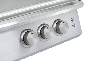 Barbecue à gaz commercial d'extérieur en acier inoxydable à 4 brûleurs avec allumage électronique, fonctions de rôtissoire à steak, montage et nettoyage faciles - Product Image 3