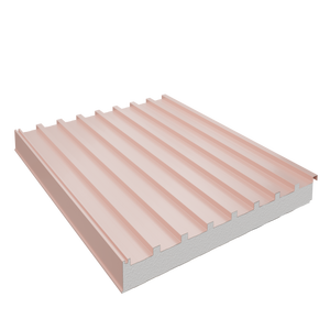 <span class=keywords><strong>Panneau</strong></span> sandwich en aluminium de qualité supérieure, largeur fixe de 950 mm, longueur personnalisable, pour toit et mur extérieur de chambre froide - Product Image 4