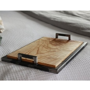 Bandeja para servir alimentos El mejor diseño Ecológico Mango Madera de Acacia Plato para servir Pulido a mano Acabado único Elegante - Product Image 6