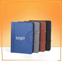Porte-documents professionnel HBC A4 avec fermeture éclair, organiseur de dossiers, calculatrice intégrée, étanche et extensible, personnalisable