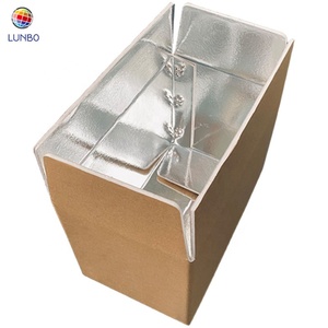 Keep Food Fresh Insulated Thermal box, Cooler Carton Insulated Packing Box Cardboard Packaging Carton
