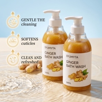 Gel Douche Exfoliant Parfumé aux Herbes de Haute Qualité Éclaircissant Hydratant Nourrissant Anti-Âge à l'Acide Hyaluronique