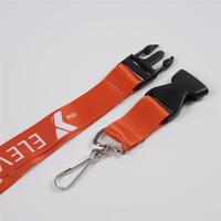 CH Wholesale Sublimation Printing Polyester Lanyards With Logo Custom Certification Keychain OEM ODM ECO Promotion Event Gifts