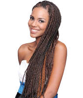 Produits Populaires : Cheveux à Tresser Jumbo 2X Pré-Étirés Synthétiques, Tresses Non Irritantes, Sans Nœuds, Extensions en Vrac pour Femmes Noires