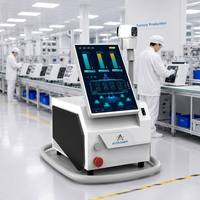 Épilation au laser diode, grande surface de traitement, 500W-1200W, 755/808/940/1064nm, machine d'épilation au laser diode, rajeunissement de la peau, 15,6 pouces