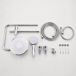 Système de <span class=keywords><strong>barre</strong></span> de guidage chromée haut de gamme avec buses en silicone faciles à nettoyer pour projets – Vente en gros - Product Image 2