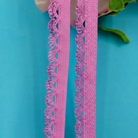 Garniture en dentelle picot pour la couture de vêtements ceinture élastique spandex bord picot bande élastique pour vêtements sous-vêtements