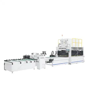 Automatic High Frequency Wood Board Panel Jointing Making Hot Press Machine