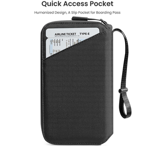 Lightweight Travel Storage Bag <strong>Passport</strong> Holder <strong>Family</strong> with RFID Blocking <strong>Passport</strong> <strong>Wallet</strong> Women with SimCard Holder and Eject Pin - Product Image 3