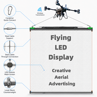 Écran LED volant Bestar sur mesure, haute fréquence de rafraîchissement, étanche IP65, angle de vision à 360°, garantie 1 an