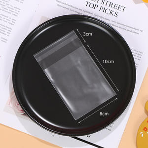 छोटे प्लास्टिक बेकिंग कुकी बिस्किट बैग कैंडी स्नोफ्लेक पैकेजिंग स्वयं चिपकने वाला पाउच - Product Image 6