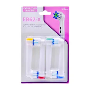 도매 Eb62-X 교체 리필 회전 칫솔 헤드 전기 충전식 칫솔