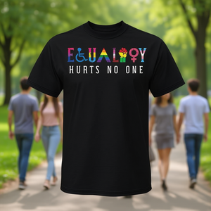 L'égalité LGBT n'offensant personne, t-shirt Pride Human Rights pour hommes, femmes et enfants - Product Image 3