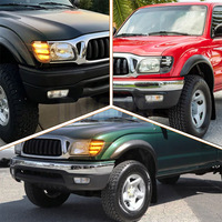 OVOVS Feux de position latéraux ambrés LED pour Toyota Tacoma Pickup 2001-2004