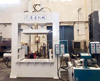 Machine de presse à chaud hydraulique à 3 faces pour chaise en contreplaqué de bois courbé Composants PLC pour machines à panneaux à base de bois