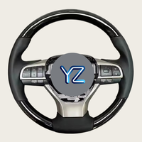 Volant chauffant en bois durable YZ Sports Refit pour Lexus IS F IS200 IS250 IS300 RX350 NX LS460, pièces de tuning pour l'intérieur de la voiture