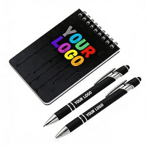 Customized Waterproof Stone Paper <b>Notepad</b> Pocket Size Spiral All Weather Notebook - Product Image 1