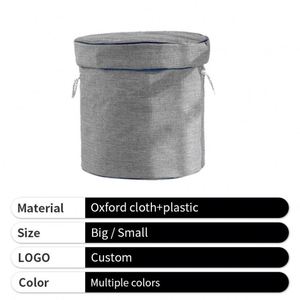 Children's <b>Toy</b> Bag Quick-Fold Fabric Organiser for the Home Round Storage Bin - Product Image 2